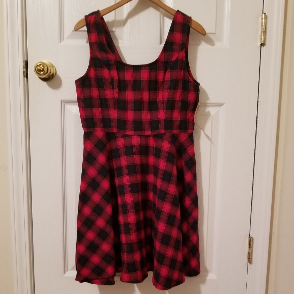 Lizard Thicket Plaid Dress
